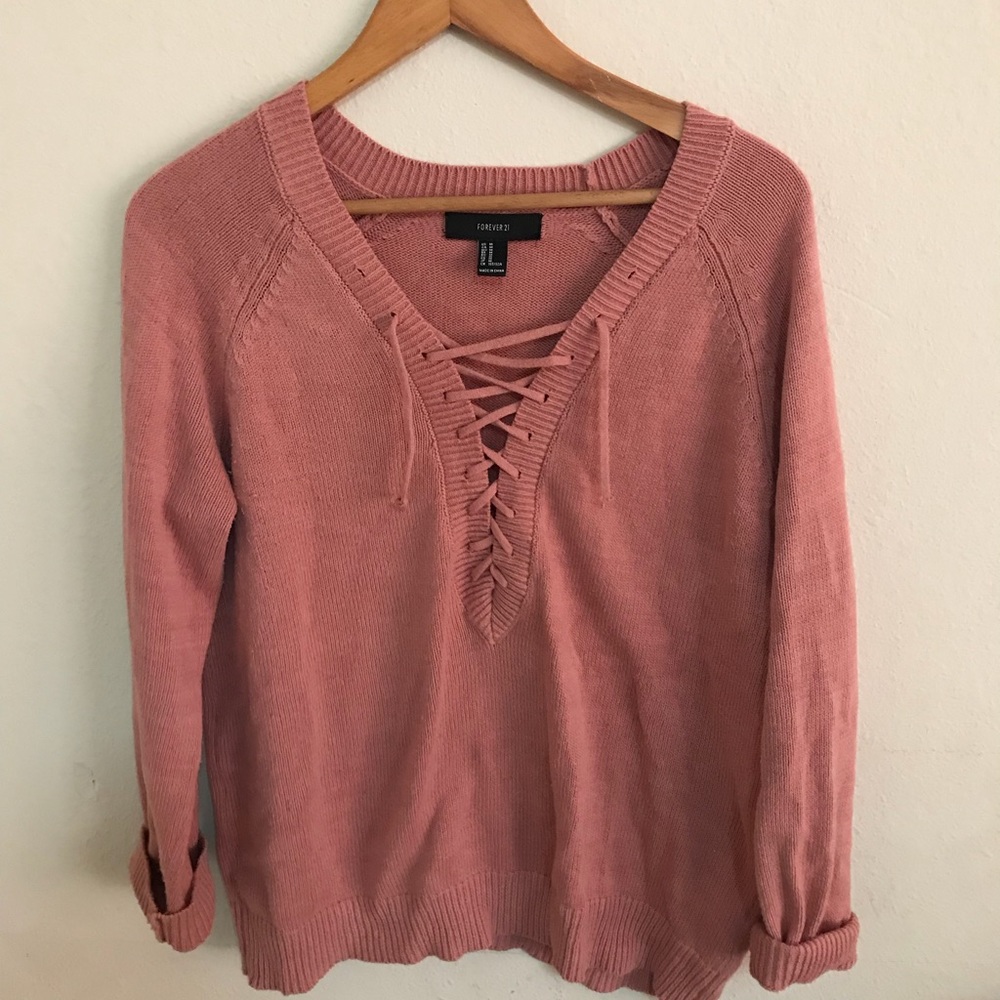 Forever 21sweater is really soft great quality